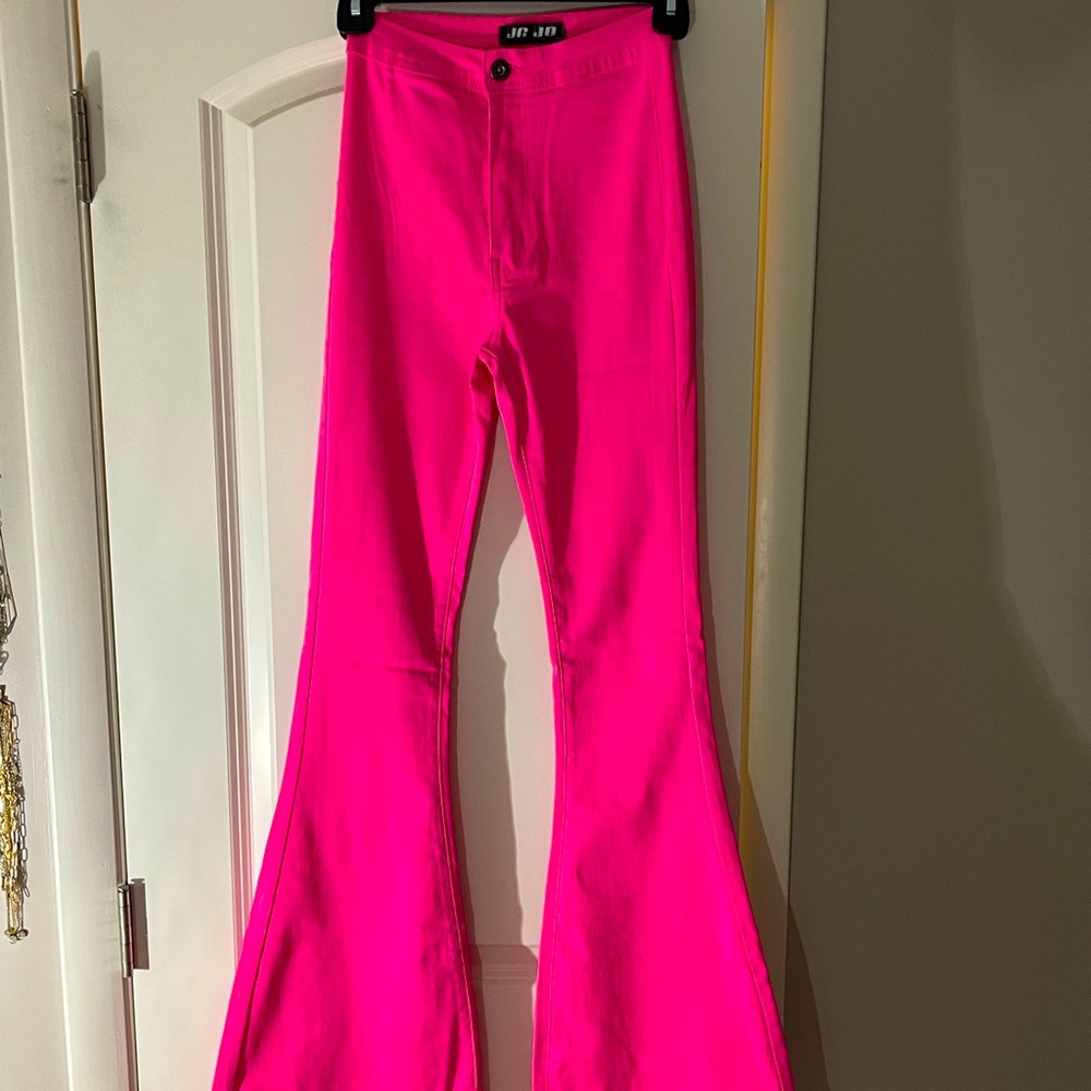 Hot pink flares